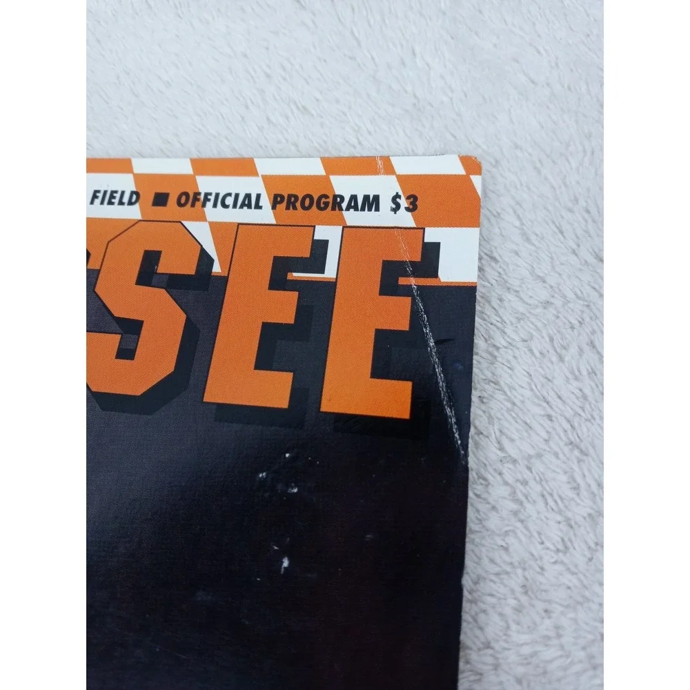 1992 Tennessee‎ Vols Gameday Program vs Southern LA Smokey UT Football NCAA